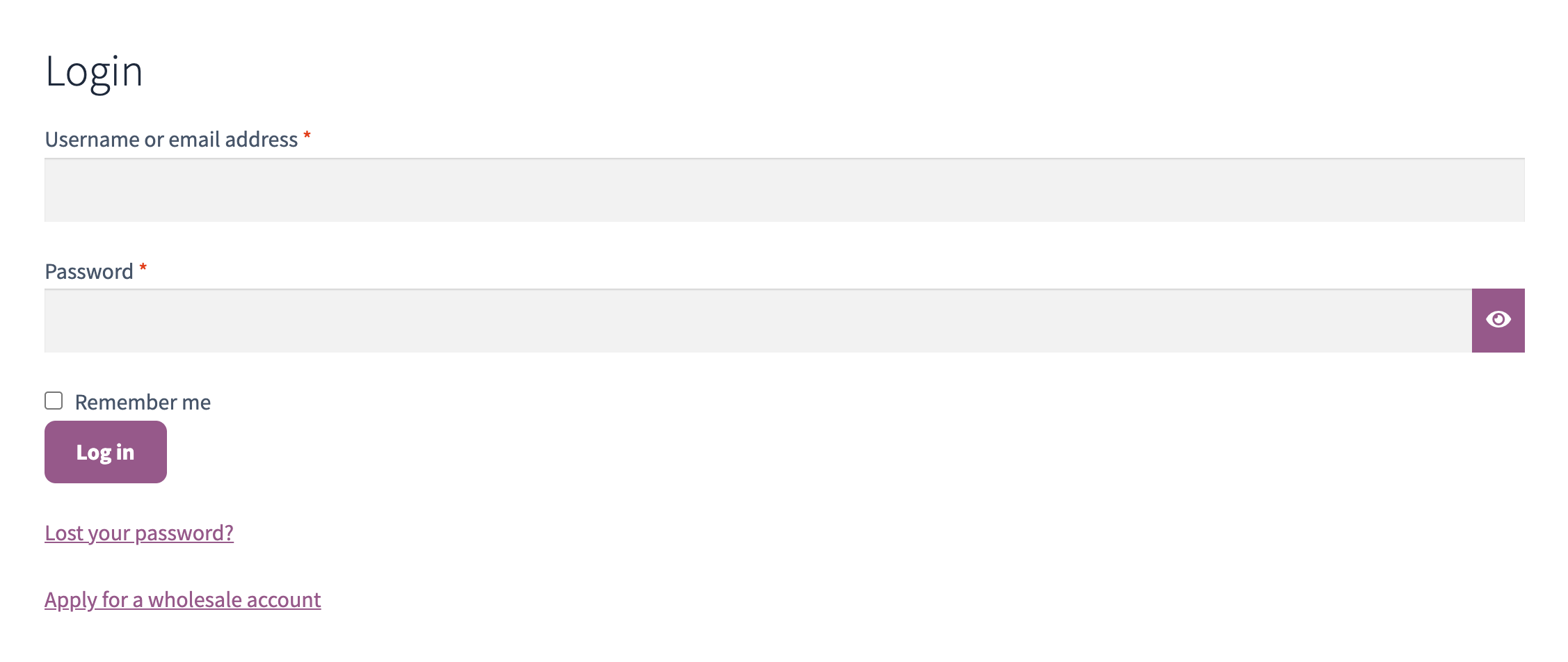 The same category address as a visitor